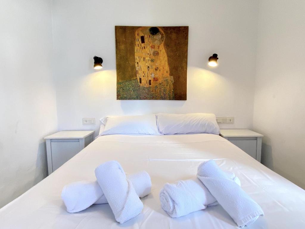 Posteľ alebo postele v izbe v ubytovaní Villa Sandra Al Fresco Apartment