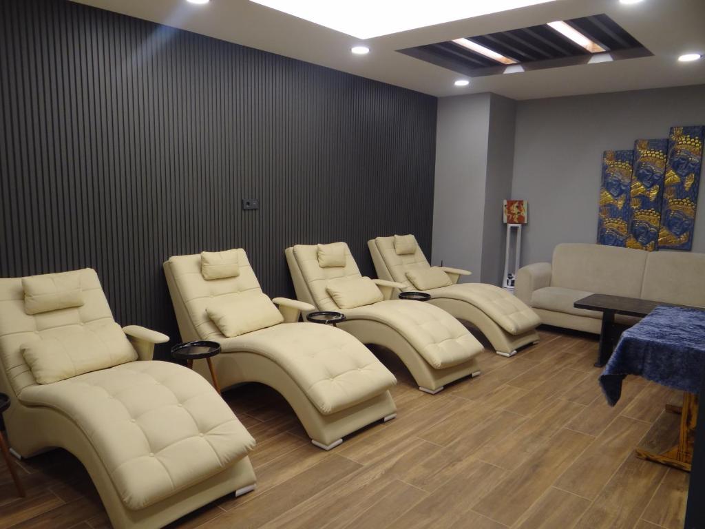 Posezení v ubytování Sulduz Hotel Apart & SPA