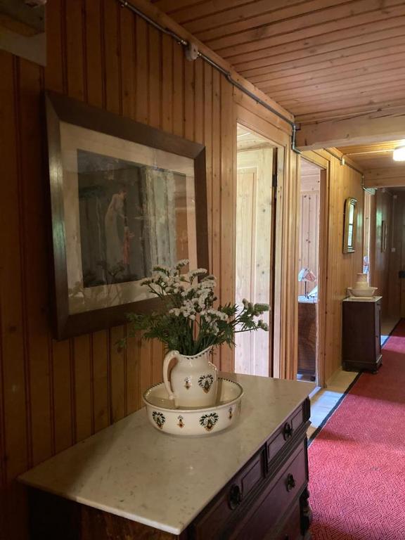 Posezení v ubytování Berghotel Gasterntal