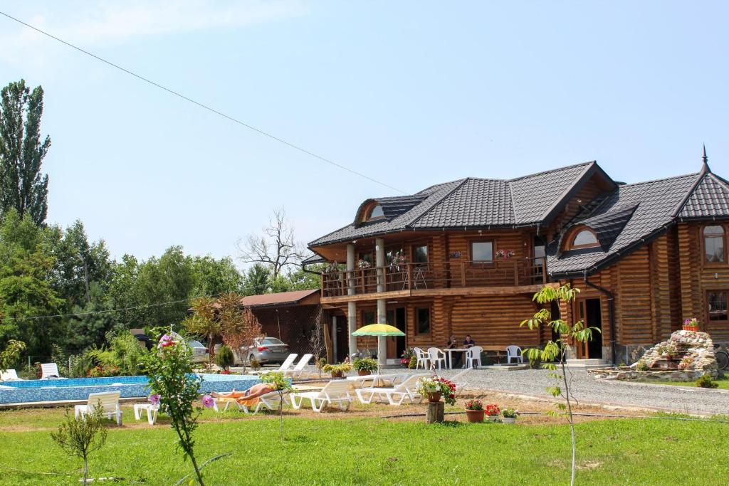 Budova, kde se bed and breakfast nachází