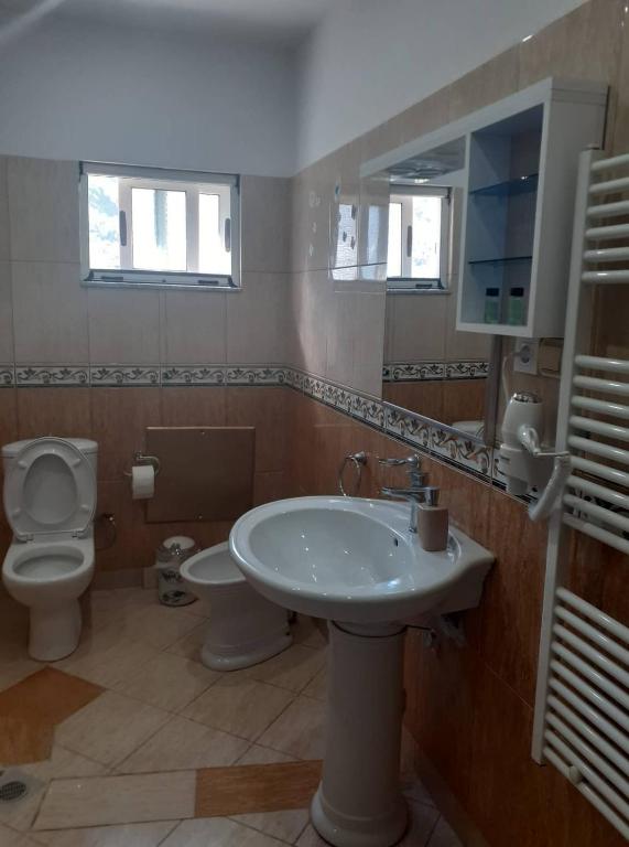 Vannituba majutusasutuses Guest House KrisHen