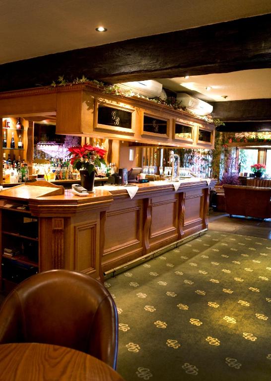 Lounge nebo bar v ubytování Gibbon Bridge Hotel