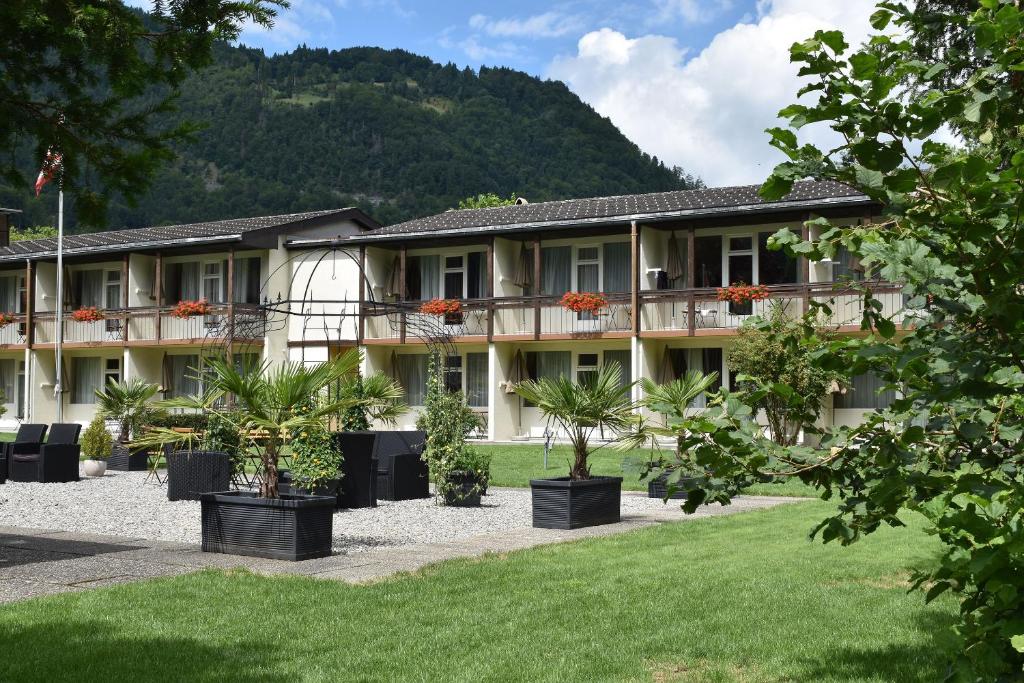 Nespecifikovaný výhled na hory nebo výhled na hory při pohledu z hotelu