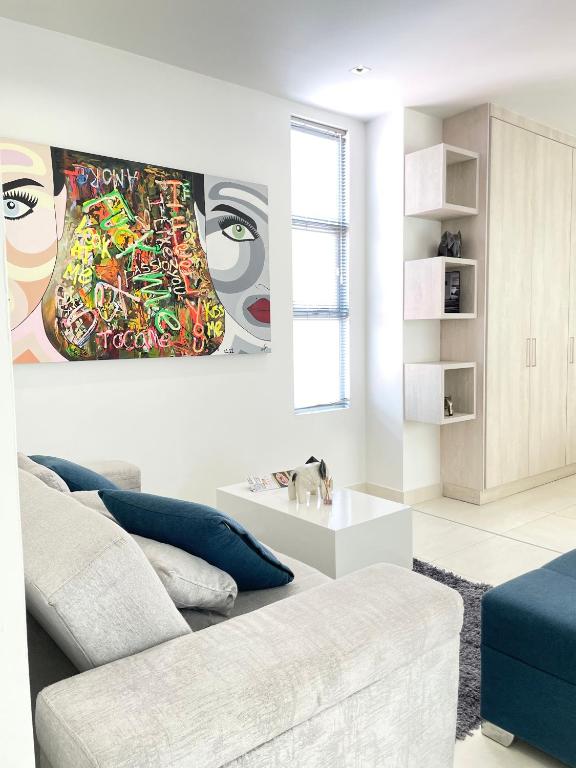Posezení v ubytování Apartamentos Loft Mikonos