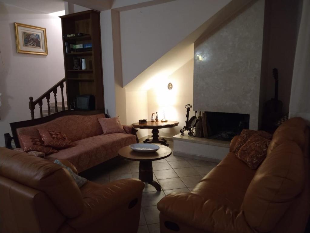 Część wypoczynkowa w obiekcie Villa Teresa