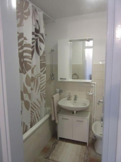 Kúpeľňa v ubytovaní Apartman Ira - prelijep stan + besplatni parking