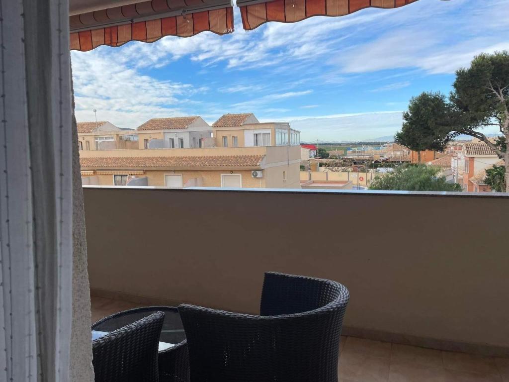 Balkón nebo terasa v ubytování APARTAMENTO PALMERAL DEL MAR MENOR