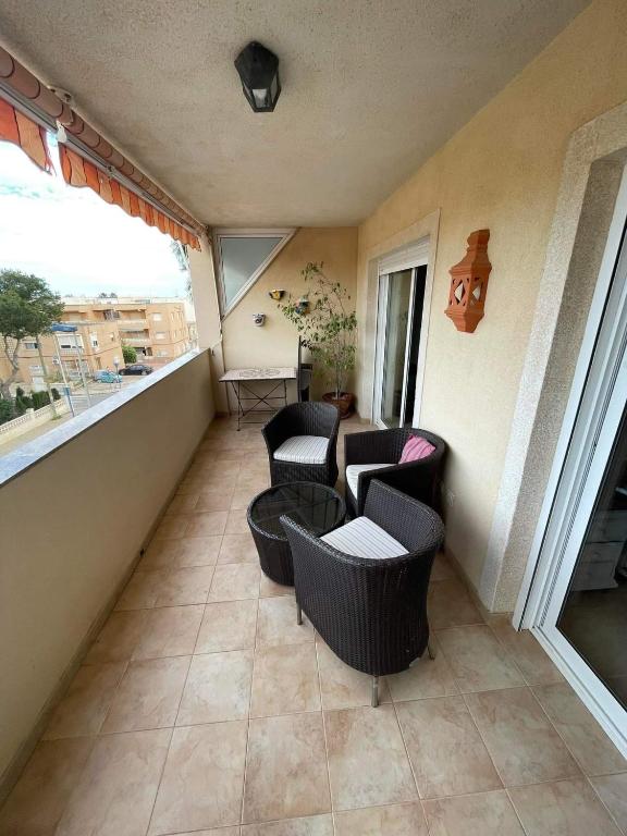 Posezení v ubytování APARTAMENTO PALMERAL DEL MAR MENOR