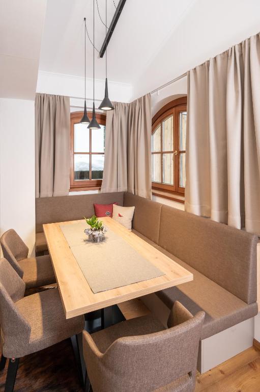 Posezení v ubytování Kuckuck Hinterthal - Appartements