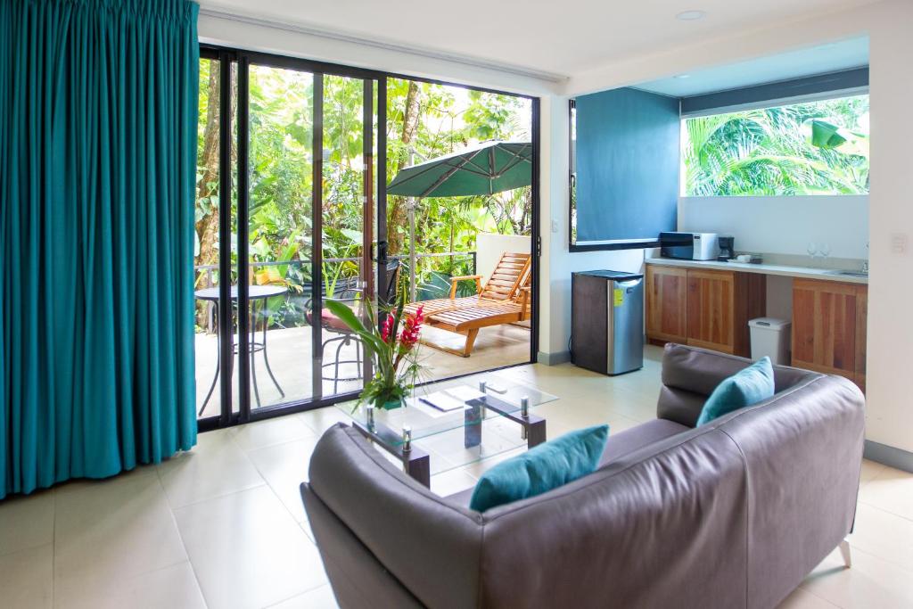 Posezení v ubytování La Vela Boutique Hotel