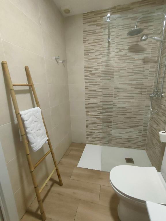 Kúpeľňa v ubytovaní Estudio céntrico ARQ