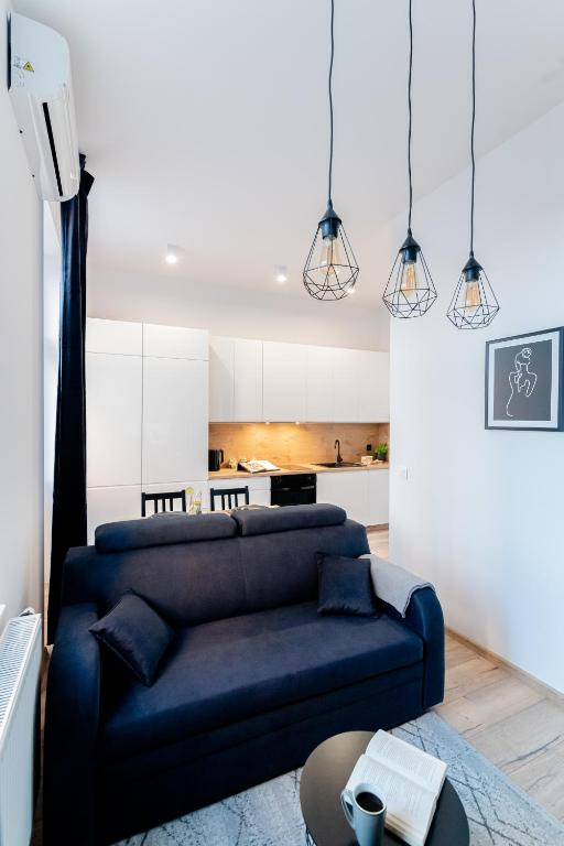 Część wypoczynkowa w obiekcie Ottimo Apartamenty Jagiellońska