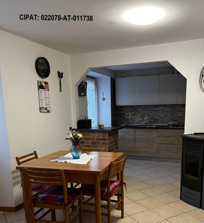 Kuchyň nebo kuchyňský kout v ubytování Casa Alexandra