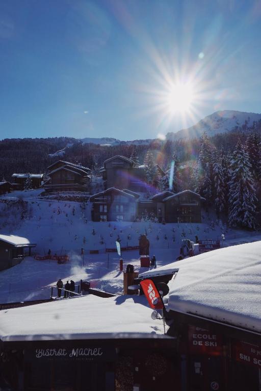 Appartement Courchevel la Tania v zime