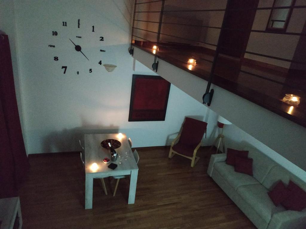 A seating area at Loft VERDI Holiday Viterbo