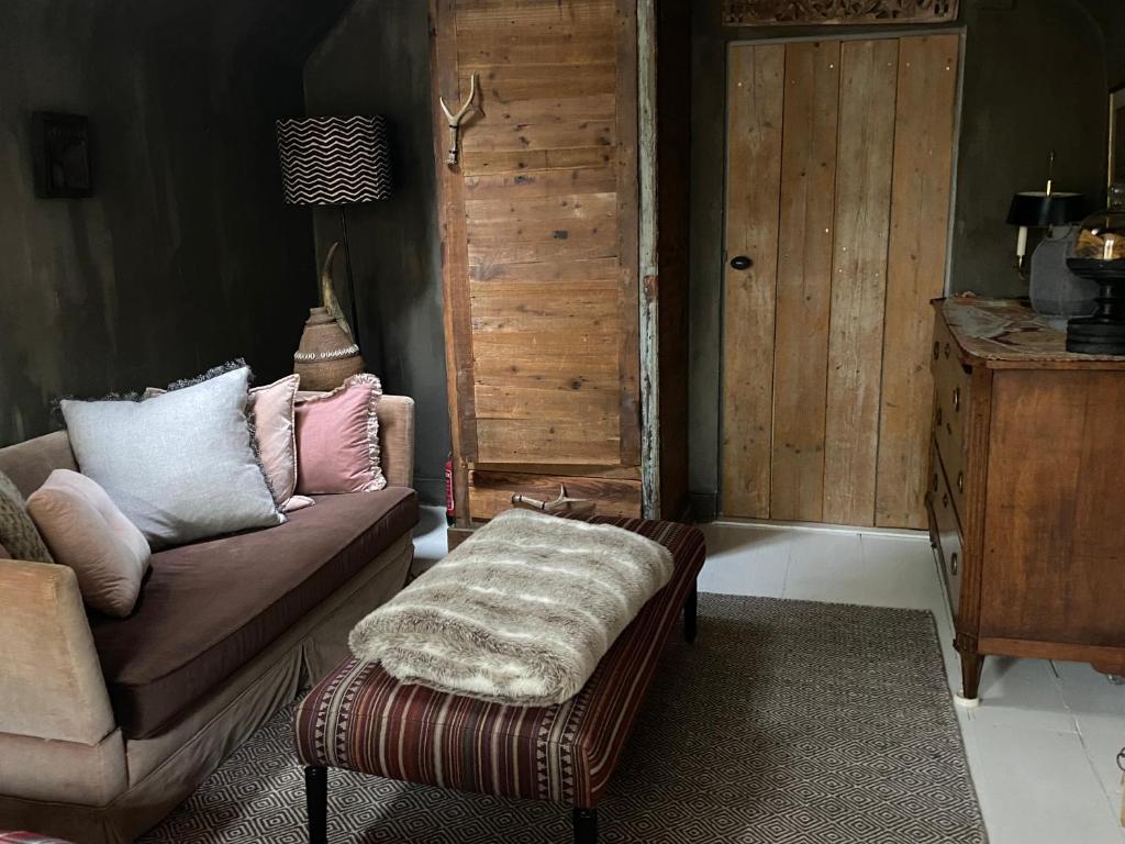 Posezení v ubytování De Schuilhoek Private Guesthouse