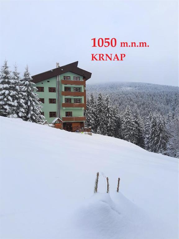 Velký apartmán Cihlarka v zimě