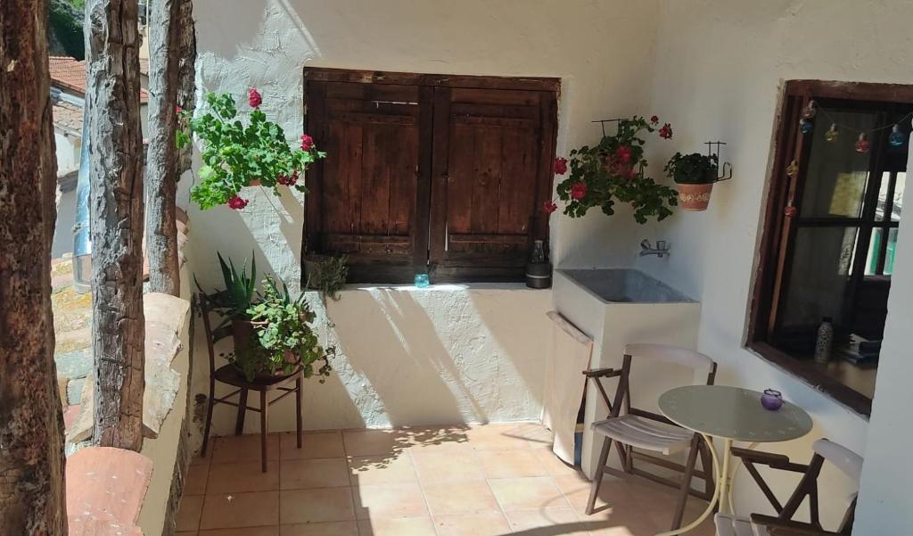 Część wypoczynkowa w obiekcie Casa termas de Arnedillo