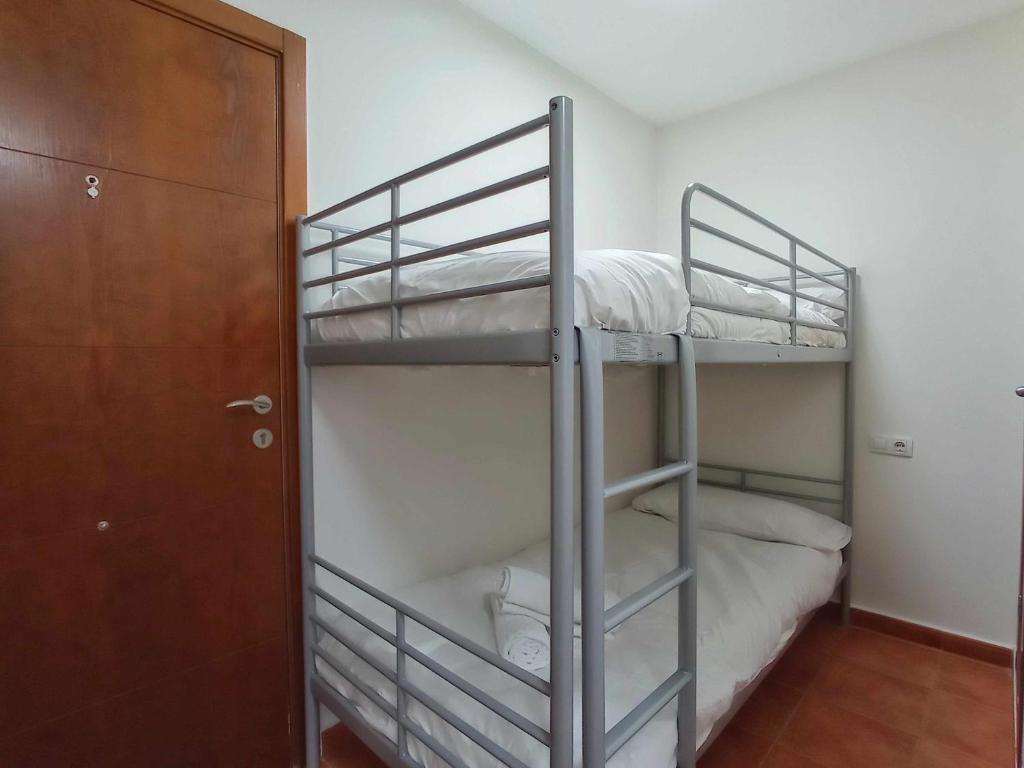 Postel nebo postele na pokoji v ubytování Apartamento familiar