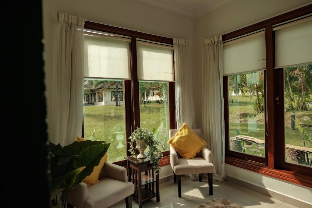 Posezení v ubytování Sembilan Langkawi