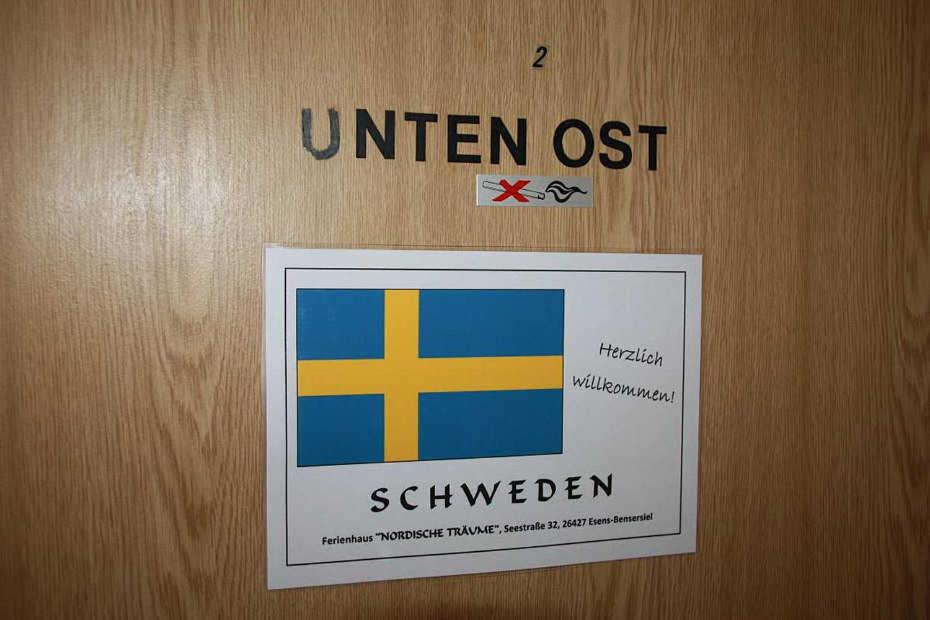 Certifikát, hodnocení, plakát nebo jiný dokument vystavený v ubytování Haus Nordische Träume
