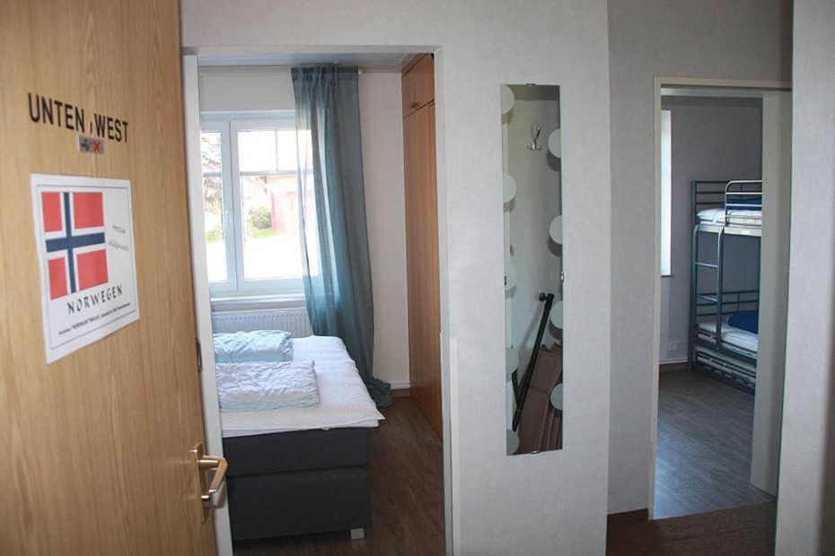 Kuchyň nebo kuchyňský kout v ubytování Haus Nordische Träume