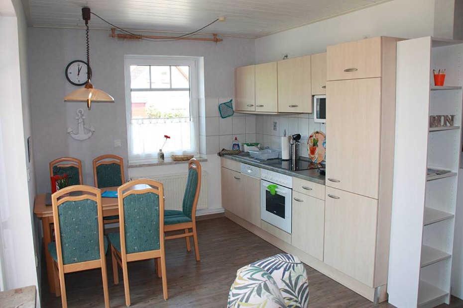 Kuchyň nebo kuchyňský kout v ubytování Haus Nordische Träume