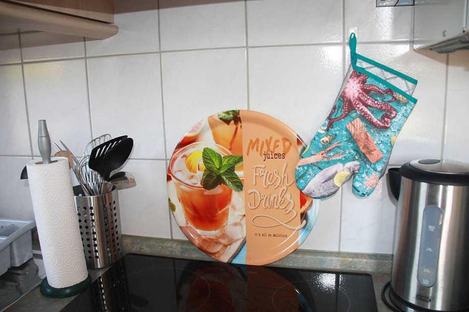 Kuchyň nebo kuchyňský kout v ubytování Haus Nordische Träume
