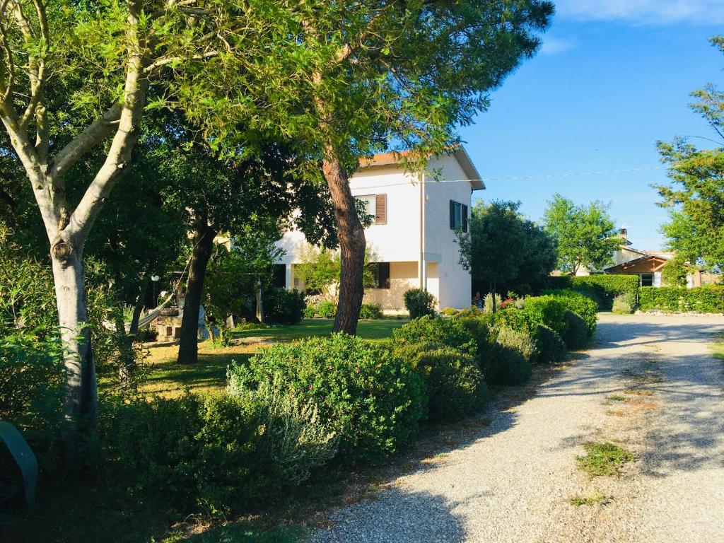 Zahrada ubytování Podere Gradisca