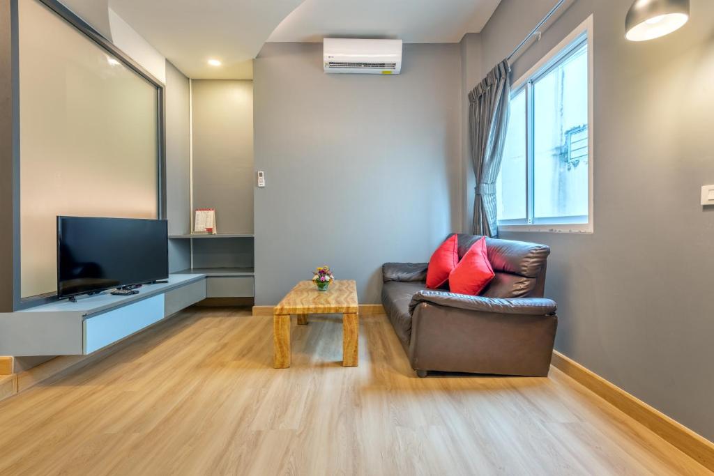 Qiu Hotel Sukhumvit - BTS On Nut Station - 一卧室套房
