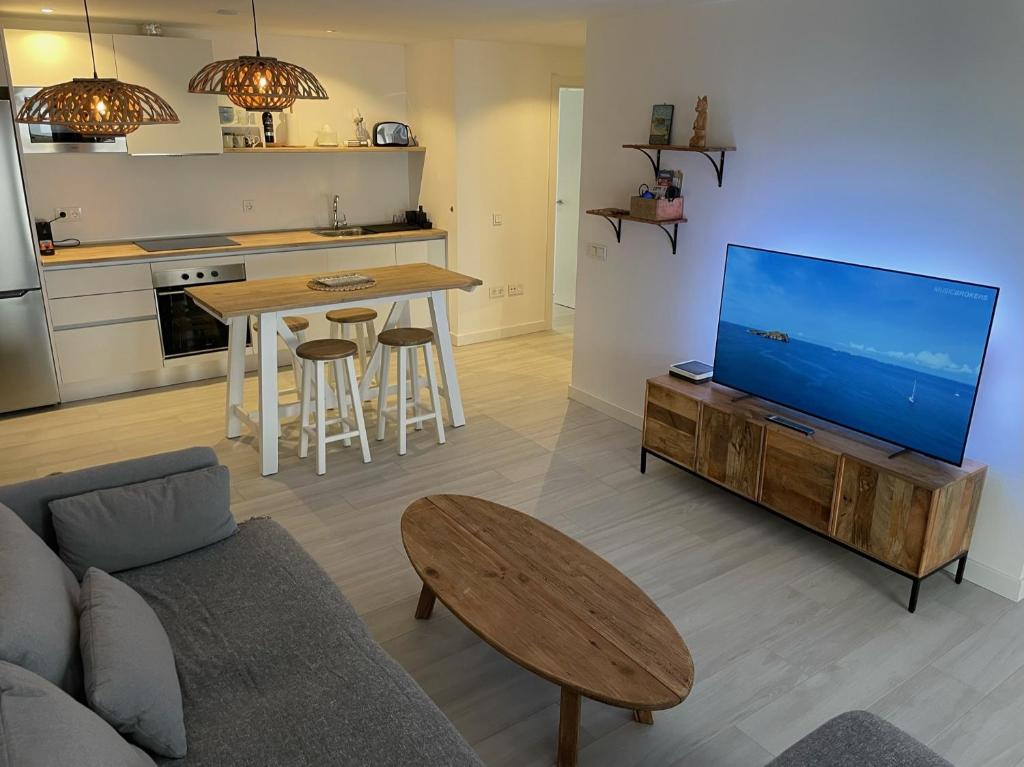 Kuchyň nebo kuchyňský kout v ubytování Casa Domino