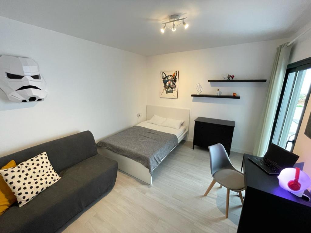 Posezení v ubytování Casa Domino