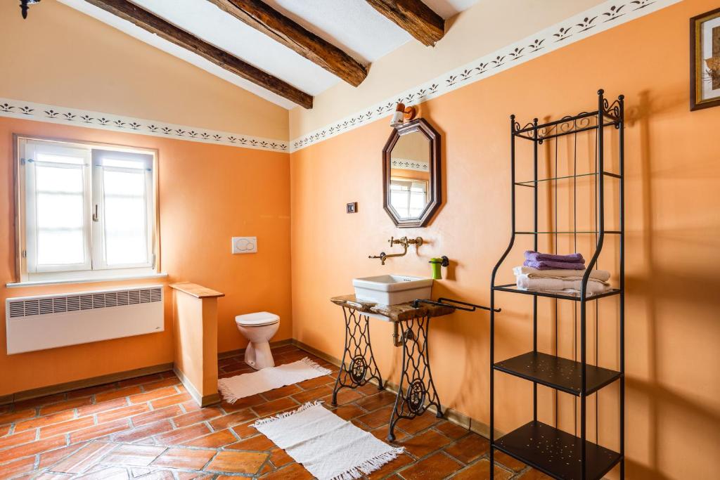 Kúpeľňa v ubytovaní Casa Mazuli