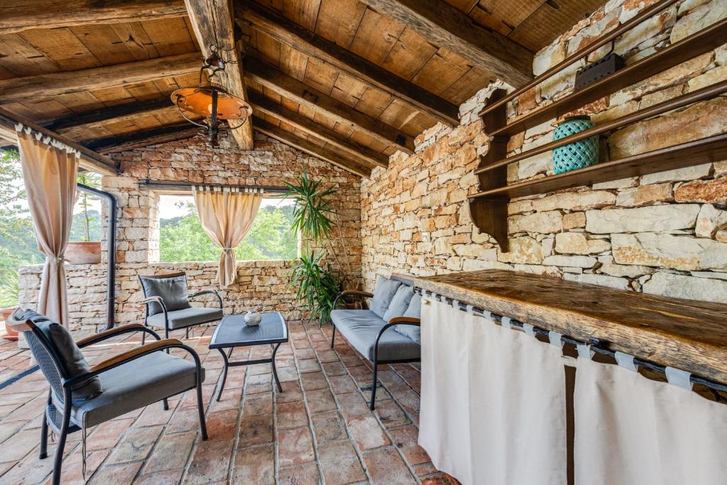 Posedenie v ubytovaní Casa Mazuli