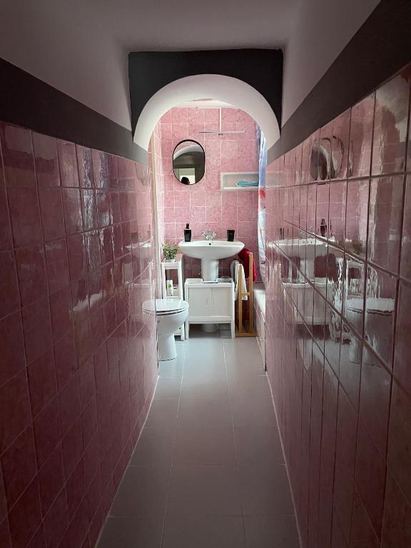 Kúpeľňa v ubytovaní Singular apartamento en Elantxobe Urdaibai