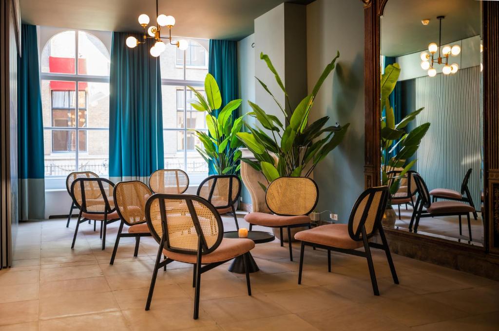 Posezení v ubytování Hotel Halbert