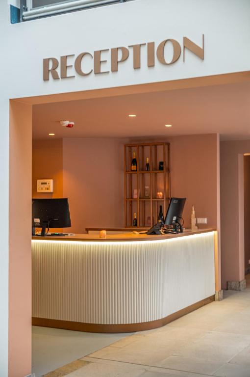 Vstupní hala nebo recepce v ubytování Hotel Halbert