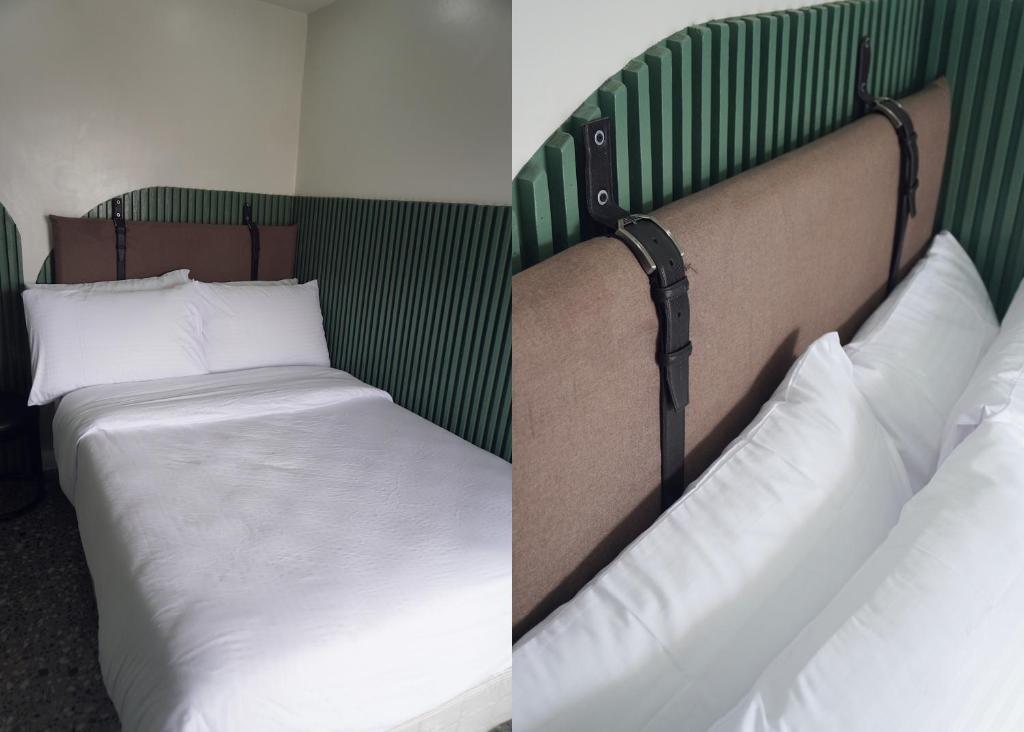 Postel nebo postele na pokoji v ubytování Cebu Backpackers Hostel