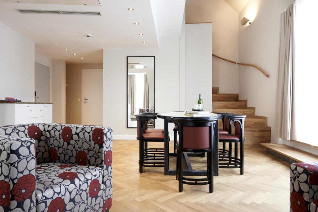 Posezení v ubytování Singerstrasse 21-25 Aparthotel 350m next to St Stephen's Square
