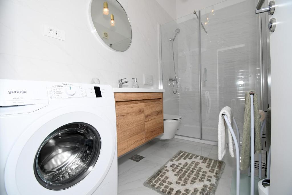 Koupelna v ubytování Apartment Frida Rab