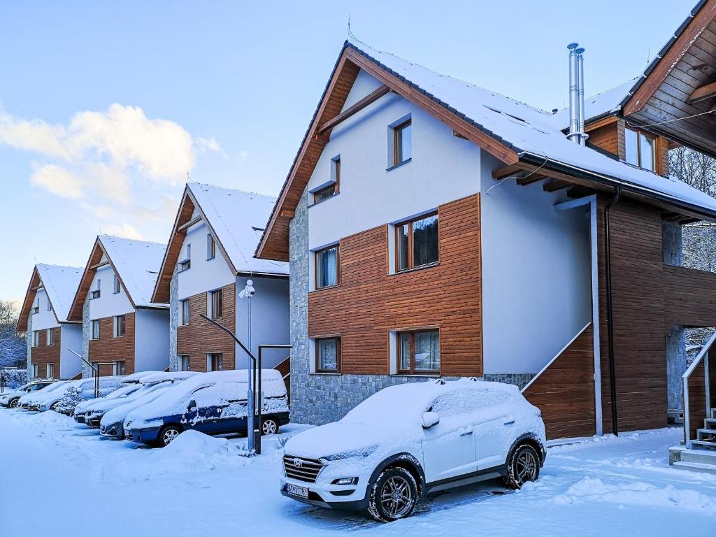 a4a Apartmán Mýto during the winter