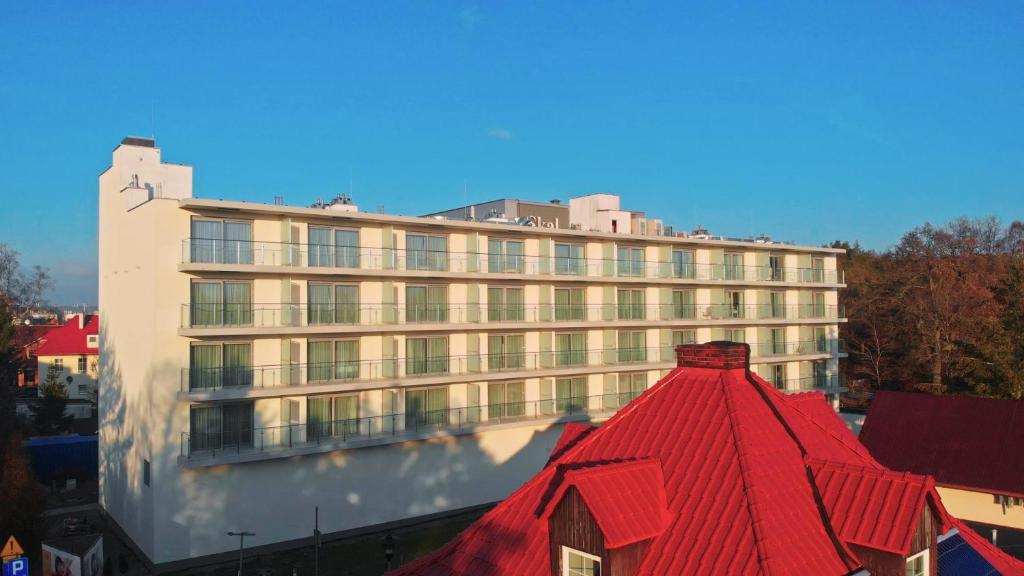 Budova, kde se hotel nachází