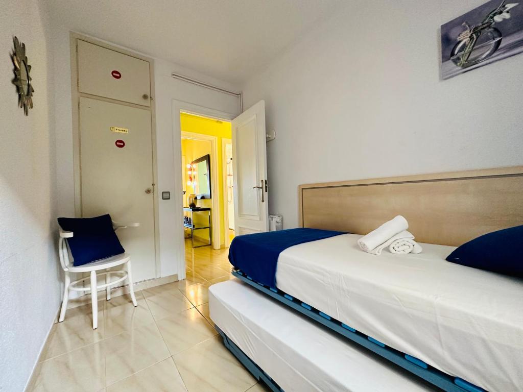 Posteľ alebo postele v izbe v ubytovaní Home Rits Salou