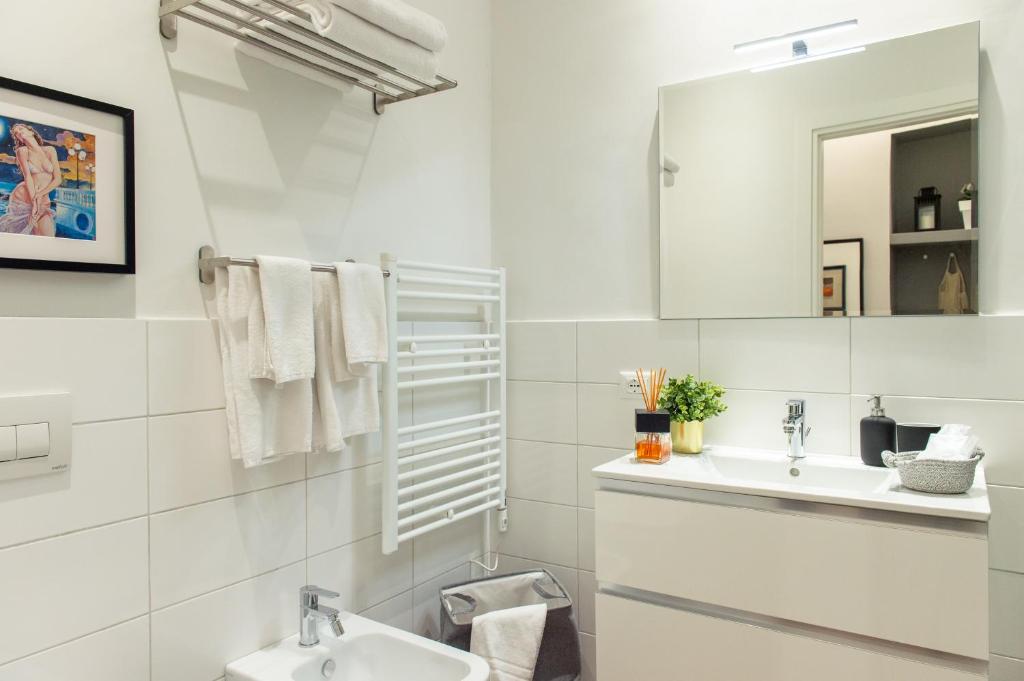 Koupelna v ubytování Smart & Urban Suites - Corso51
