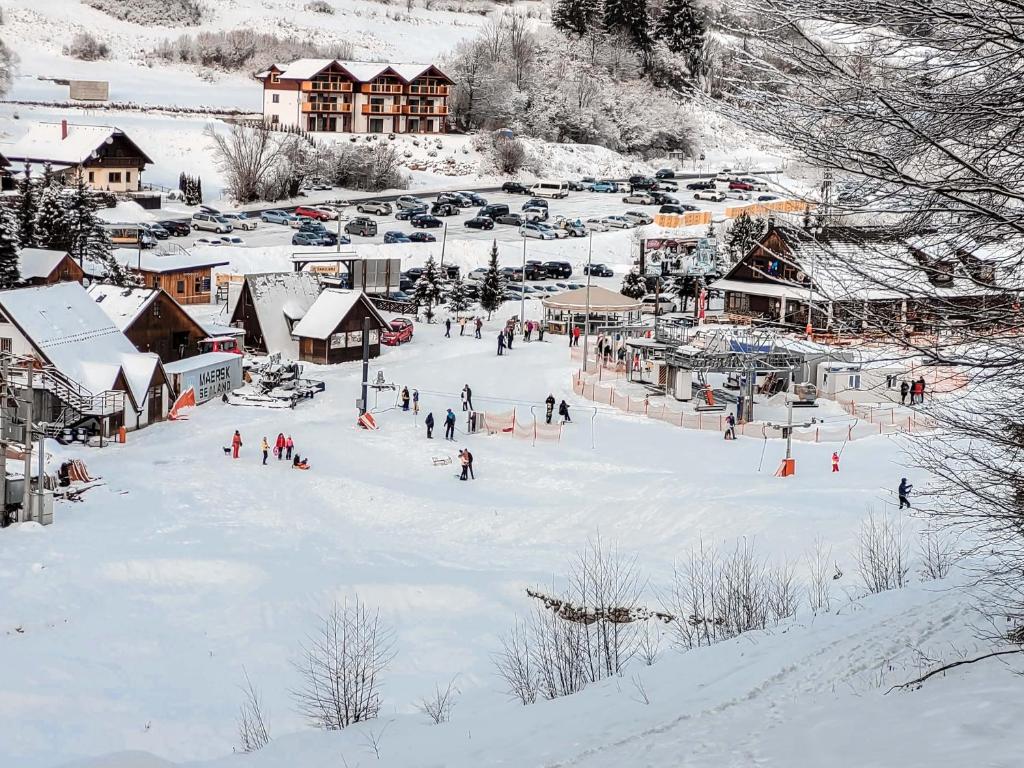 a4a Apartmán Mýto during the winter