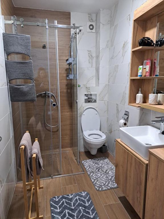 Koupelna v ubytování Divcibor 23