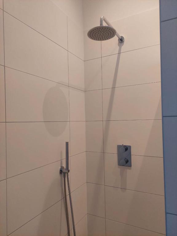 Koupelna v ubytování B&B Wijdzicht