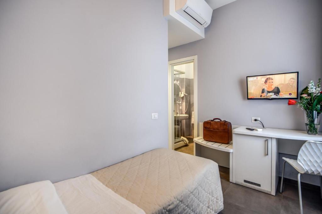 Telewizja i/lub zestaw kina domowego w obiekcie Casa per Ferie Ravasco San Pietro