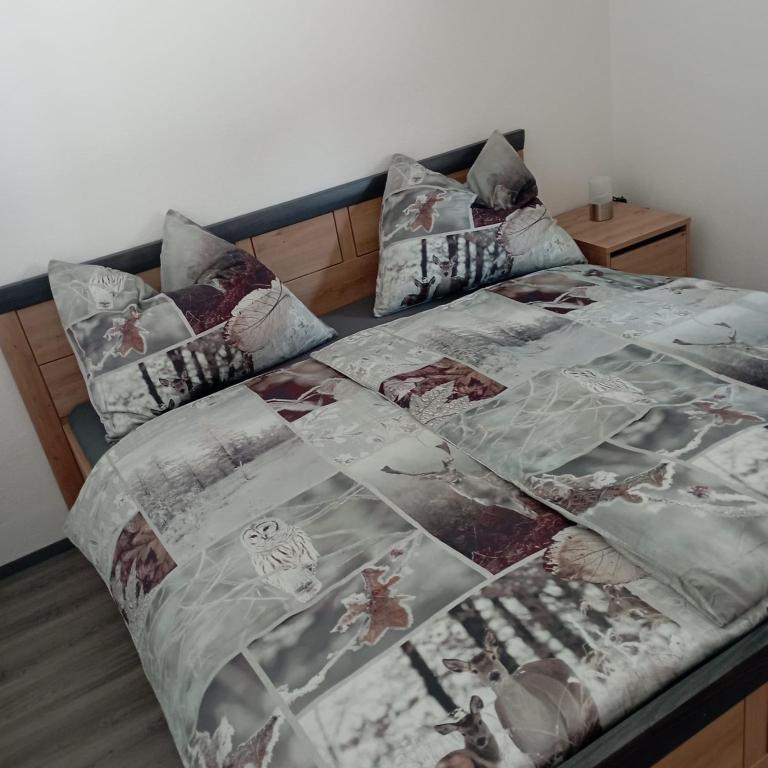 Postel nebo postele na pokoji v ubytování Chalet Scheffsnoth