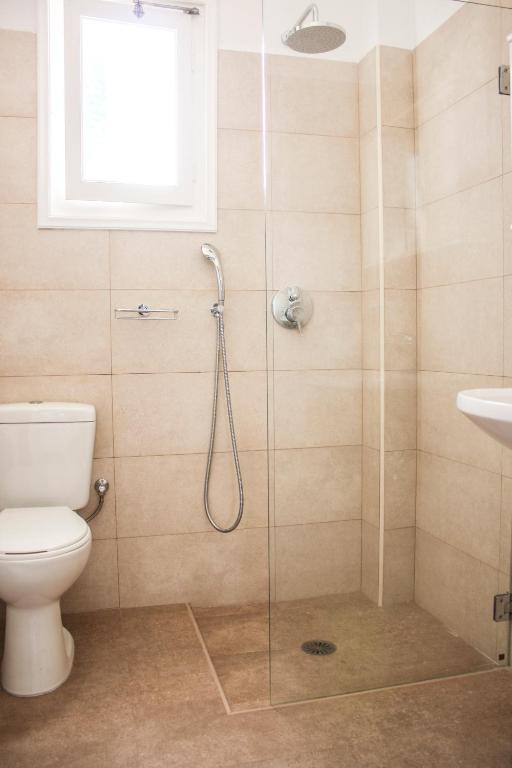 Kúpeľňa v ubytovaní Nikiforos apartments